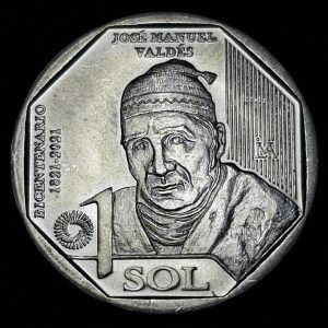 Perú – 2023 – 1 Sol – José Manuel Valdés - Níquel - BU