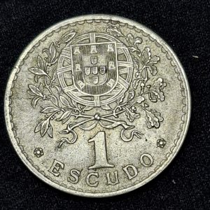 Portugal – 1927 – 1 Escudo – Km# 578 –  Níquel - AU