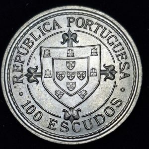 Portugal – 1987 – 100 Escudos – Km# 640 – Níquel - BU