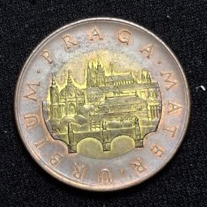 República Checa - 2010 - 50 Coronas - Km# 1 - Bimetal - Unc