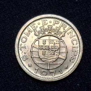 Santo Tomás y Príncipe - 1971 - 20 Centavos - Cobre - BU