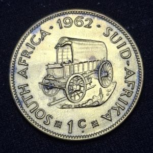 Sudáfrica – 1962 – 1 Cent – Km# 57 – Bronce - AU
