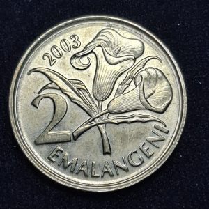 Swaziland - 2003 - 2 Lilangeli - Km# 46 - Bronce - Unc