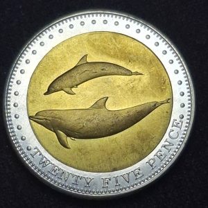 Tristán Da Cunha - 2008 - 25 Pence - Bimetal - Unc