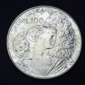 Vaticano – 1966 – 100 Liras – Km# 90 - Acero - Unc