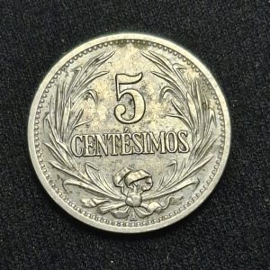 Uruguay - 1961 - 5 Centésimos - Níquel - VF