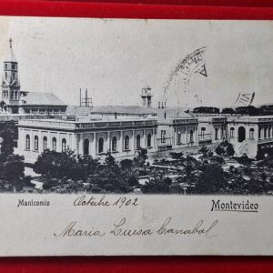 Uruguay - 1902 - Montevideo - Manicomio - Editor: Joaquín Testasecca