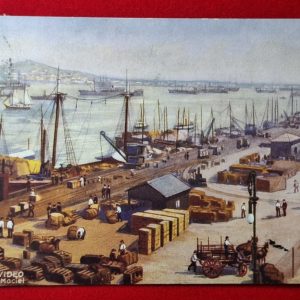 Uruguay - Montevideo - Muelle Maciel - Editor: Raphael Tuck & Sons