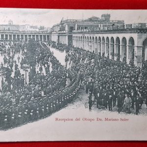 Uruguay - Montevideo - Recepción del Obispo Mariano Soler - Editor: Adroher Hnos.