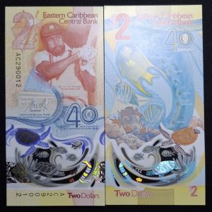 Caribe del Este - 2023 - 2 Dólares - Unc
