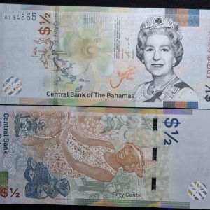 Bahamas - 2019 - 1/2 Dólar - Unc