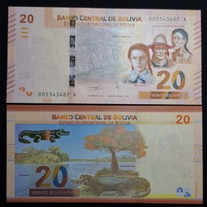 Bolivia - 2018 - 20 Bolivianos - Unc
