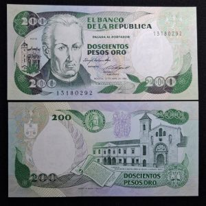 Colombia - 1985 - 200 Pesos - Unc