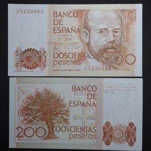 España - 1980 - 200 Pesetas -Unc
