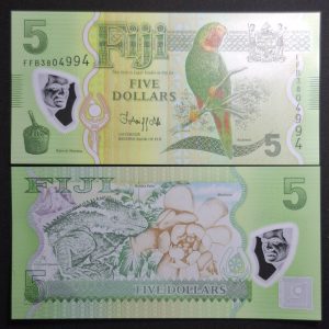 Fiji - 2012 - 5 Dólares - Polímero - Unc