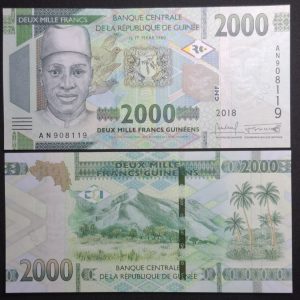 Guinea - 2018/2019 - 2000 Francos - Unc