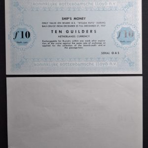 Holanda - 1957 - 10 Guilders - Ship´S Money - Unc