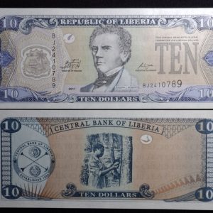 Liberia - 2011 - 10 Dólares - Unc