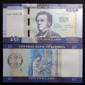 Liberia - 2016 - 10 Dólares - Unc