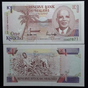 Malawi - 1992 - 1 Kwacha - Unc