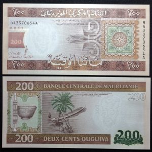 Mauritania - 2013 - 200 Ouguiya - Unc