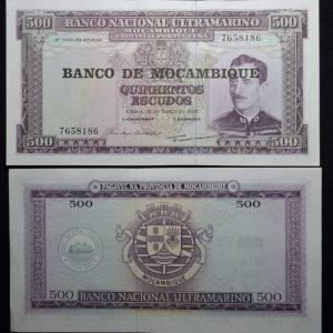 Mozambique - 1967 - 500 Escudos - Unc
