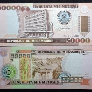 Mozambique - 1993 - 50000 Meticais - Unc