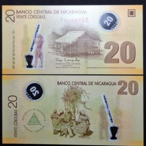 Nicaragua - 2012 - 20 Córdobas - Polímero - Unc