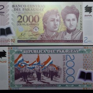 Paraguay - 2009 - 2000 Guaraníes - Polímero - Unc