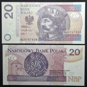 Polonia - 2016 - 20 Zlotych - Unc