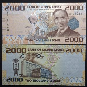 Sierra Leona - 2010 - 2000 Leones - Unc