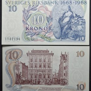 Suecia - 1968 - 10 Coronas - Unc