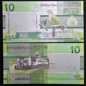 Gambia - 2019 - 10 Dalasis - Unc