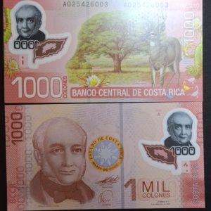 Costa Rica - 2009 - 1000 Colones - Polímero - Unc