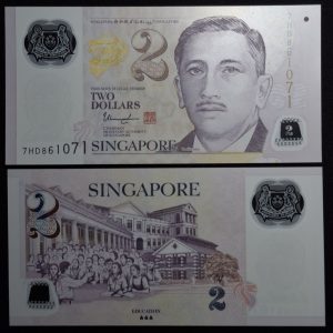 Singapur - 2020 - 2 Dólares - Polímero - Unc