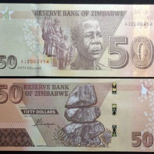 Zimbawe - 2020 - 50 Dólares - Unc