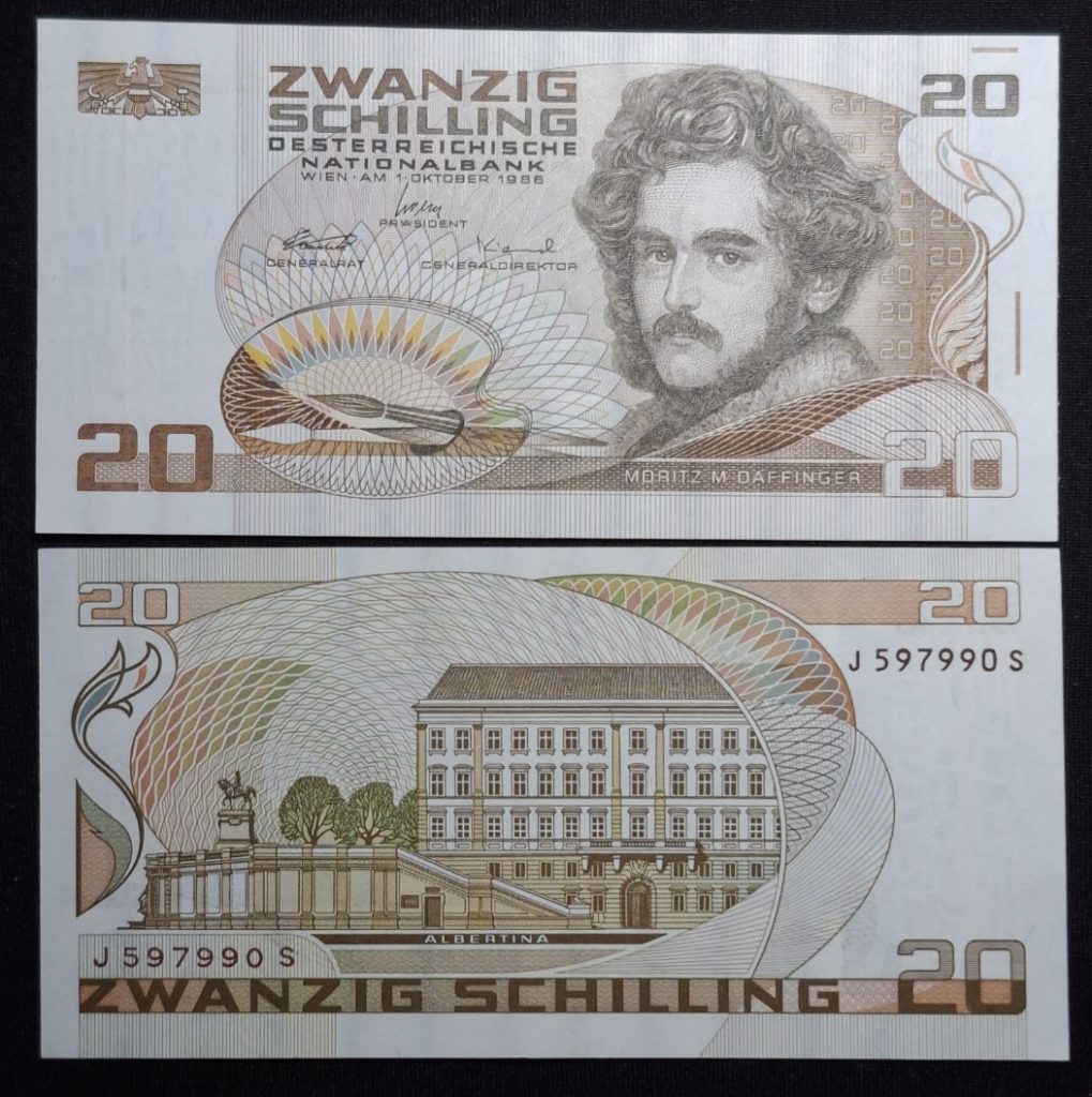 Austria - 1986 - 20 Schillings - Unc