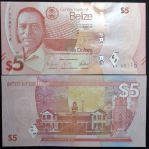 Belice - 2025 - 5 Dólares - Polímero - Unc