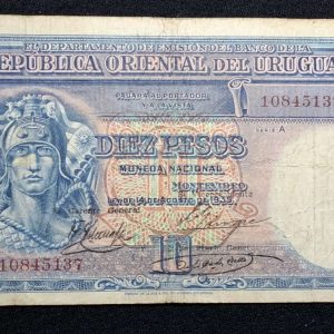 Uruguay - 1935 - 10 Pesos - CR#9.V.10 - VF