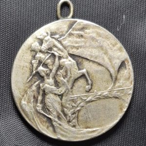 Uruguay - 1925 -  Menafra - Localidad de Rio Negro de tan solo 39 Habitantes - Metal Blanco 28mm