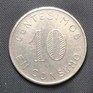 Uruguay - n/d - JAUJA - Ficha de consumo - Valor 10- Niquel - Muy Escasa