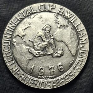 Argentina - 1976 - Medalla Intercontinental CUP R. William Jones - FIBA - Basquetbol -  Niquel - 55mm