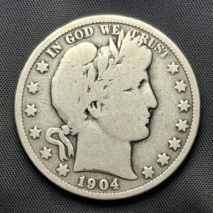 Estados Unidos - 1904 - 1/2 Dolar - Plata - F
